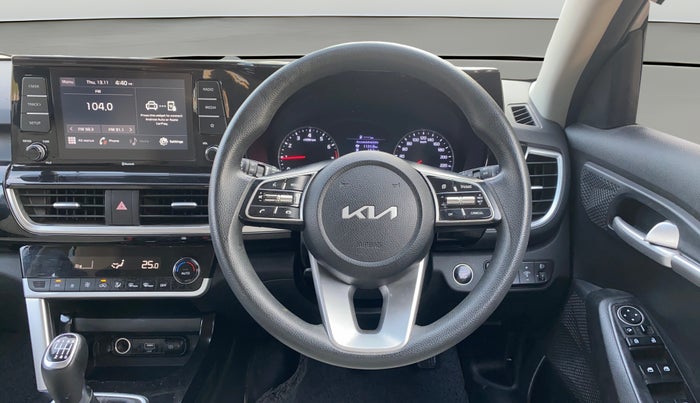 2022 KIA SELTOS HTK PLUS 1.5 IMT, Petrol, Manual, 57,286 km, Steering Wheel Close Up