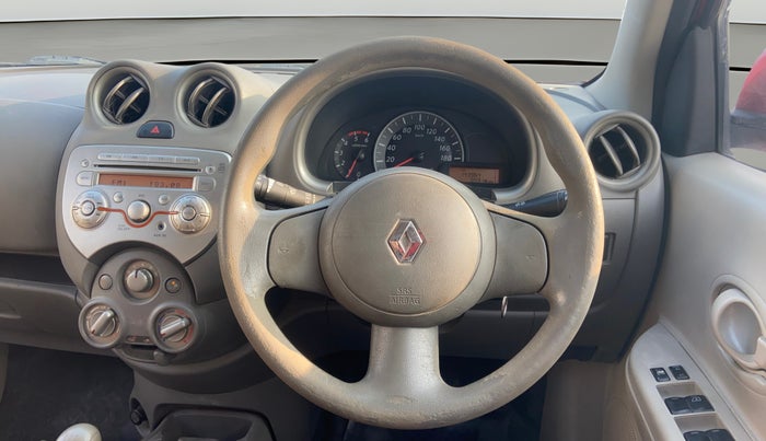 2012 Renault Pulse RXL DIESEL, Diesel, Manual, 1,43,892 km, Steering Wheel Close Up