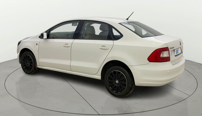 2015 Skoda Rapid 1.5 TDI CR ELEGANCE AT, Diesel, Automatic, 38,260 km, Left Back Diagonal