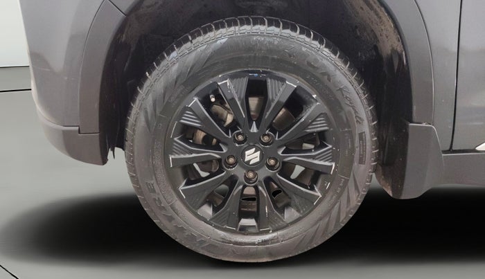 2021 Maruti Vitara Brezza ZXI, Petrol, Manual, 85,455 km, Left Front Wheel