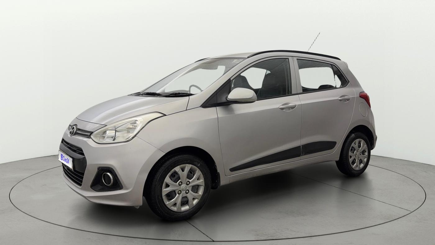 2016 Hyundai Grand i10 SPORTZ 1.2 KAPPA VTVT, Petrol, Manual, 22,686 km, Left Front Diagonal