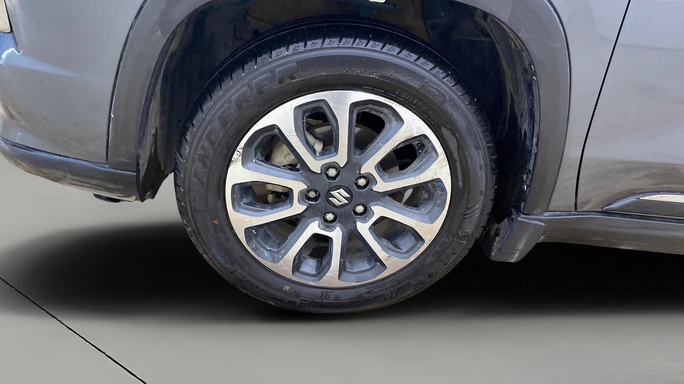 2023 Maruti Grand Vitara ALPHA SMART HYBRID AT, Petrol, Automatic, 63,704 km, Left Front Wheel