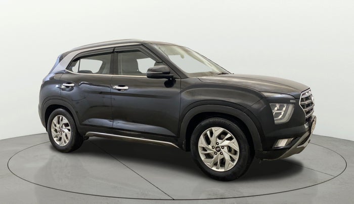 2021 Hyundai Creta SX 1.5 PETROL, Petrol, Manual, 74,935 km, Right Front Diagonal