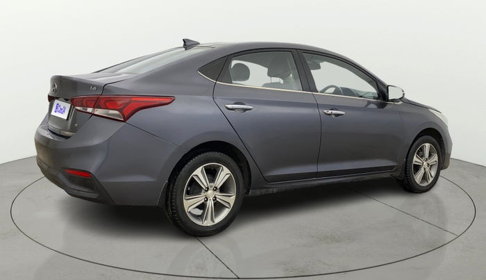 2019 Hyundai Verna 1.6 VTVT SX + AT, Petrol, Automatic, 77,323 km, Right Back Diagonal