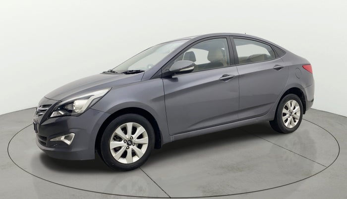 2015 Hyundai Verna FLUIDIC 1.6 CRDI S 4S, Diesel, Manual, 1,11,010 km, Left Front Diagonal