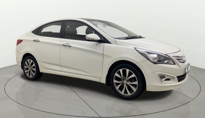 2017 Hyundai Verna 1.6 VTVT SX AT, Petrol, Automatic, 33,291 km, Right Front Diagonal