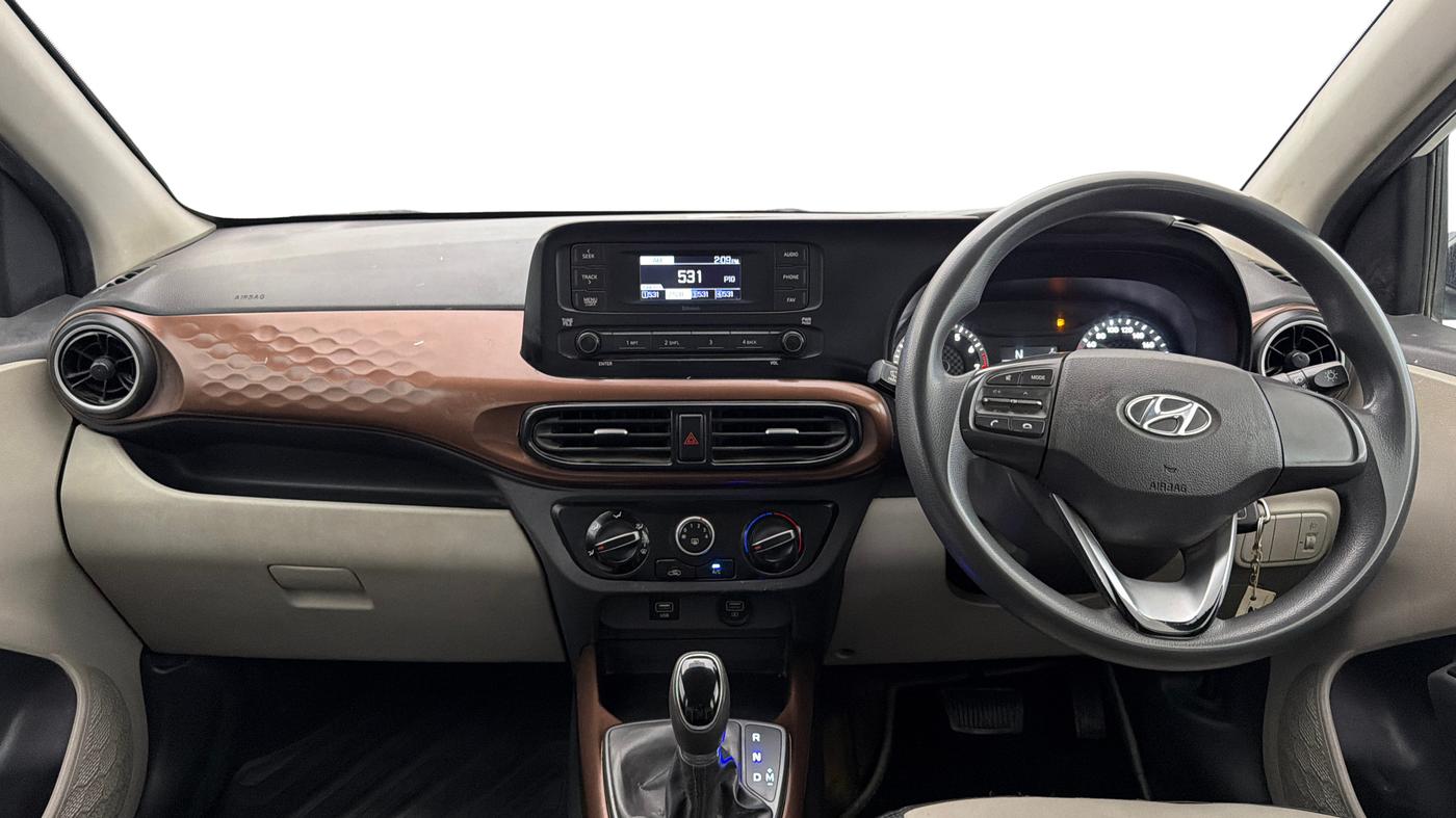 2021 Hyundai AURA S 1.2 AMT, Petrol, Automatic, 39,446 km, Dashboard