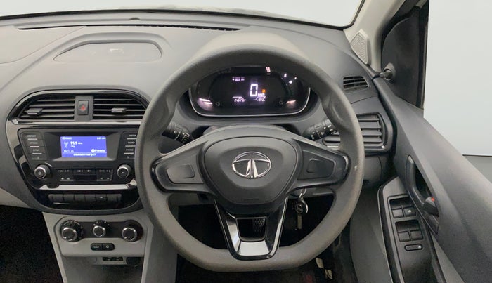 2022 Tata Tiago XM CNG, CNG, Manual, 24,609 km, Steering Wheel Close Up