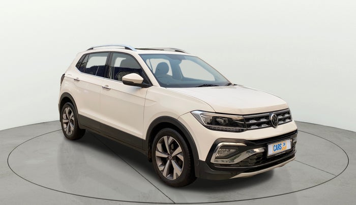 2021 Volkswagen TAIGUN TOPLINE 1.0 TSI AT, Petrol, Automatic, 53,910 km, Right Front Diagonal