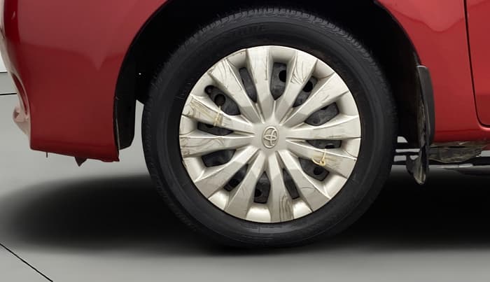 2015 Toyota Etios G, Petrol, Manual, 34,034 km, Left Front Wheel
