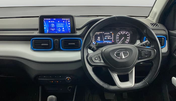2021 Tata PUNCH CREATIVE  AMT, Petrol, Automatic, 50,148 km, Steering Wheel Close Up
