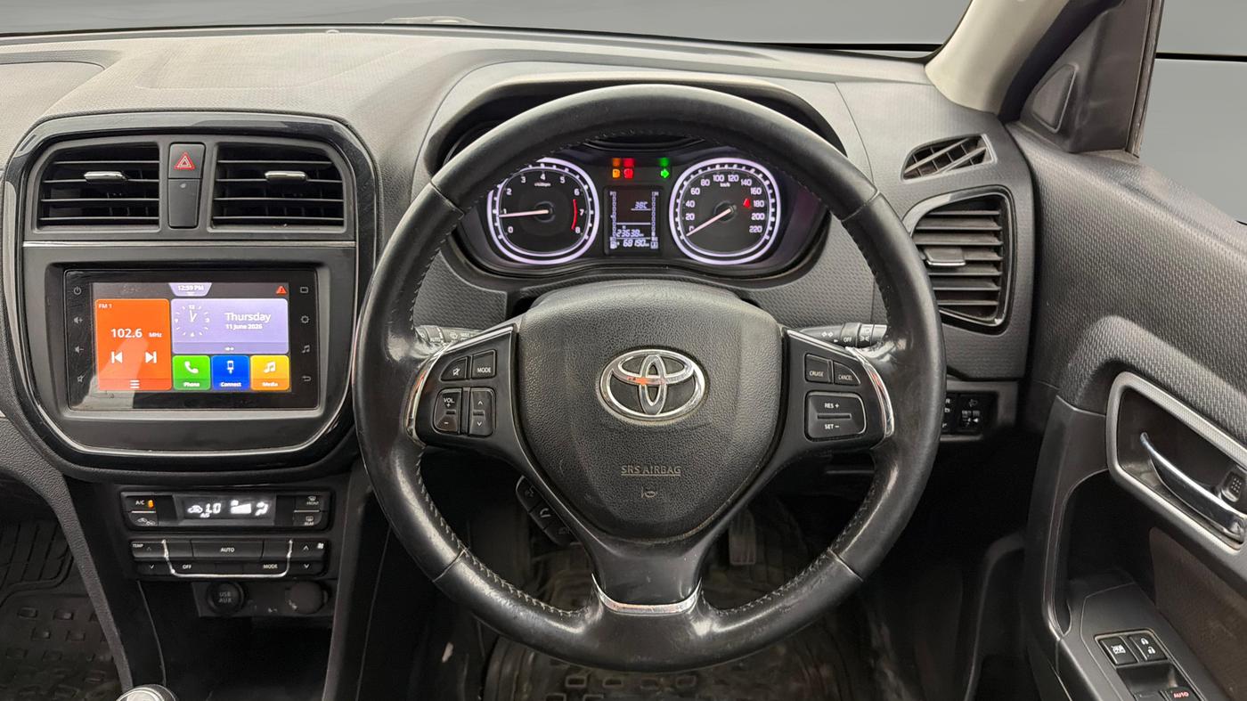 2021 Toyota URBAN CRUISER PREMIUM GRADE MT, Petrol, Manual, 68,149 km, Steering Wheel Close Up