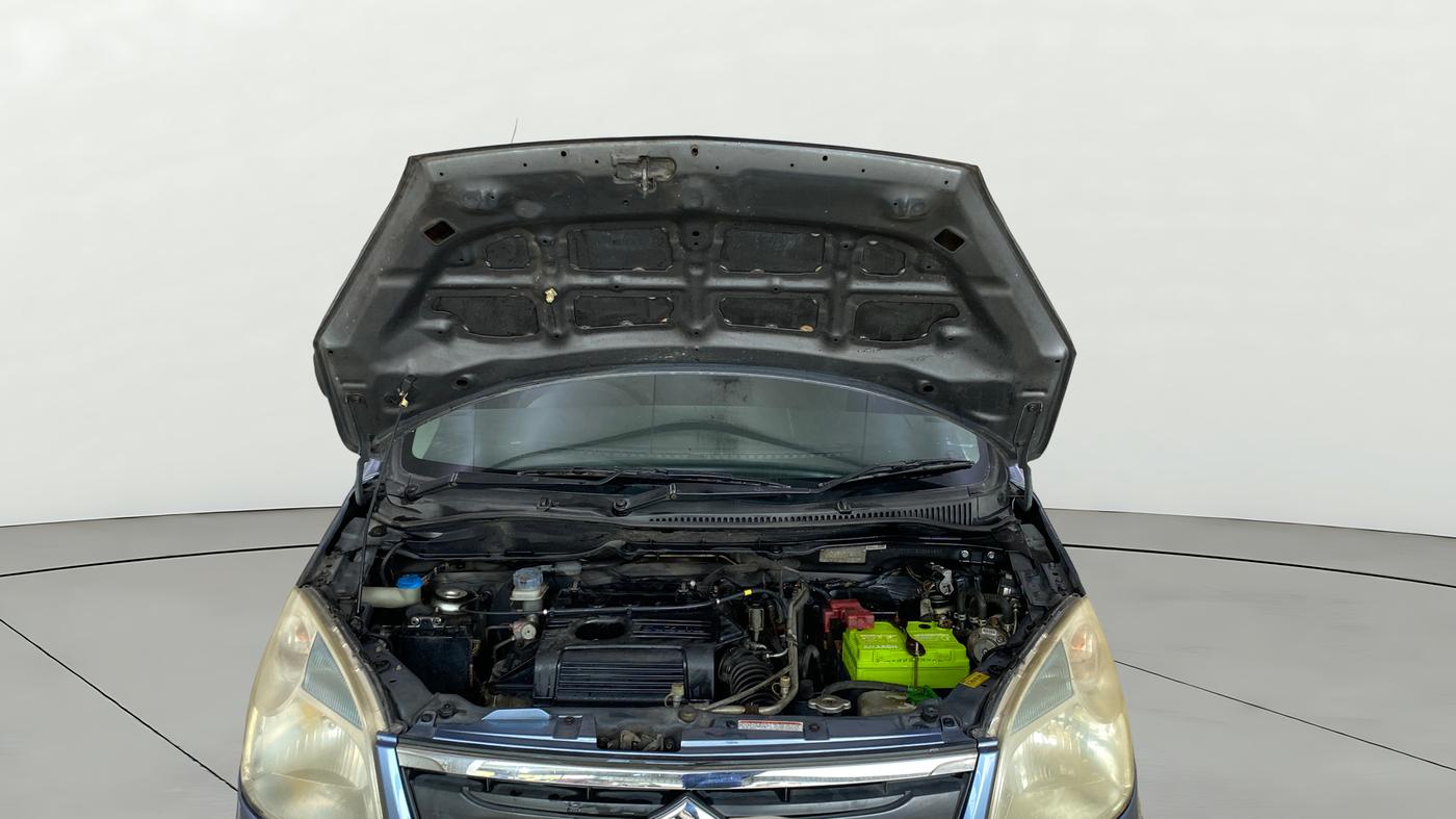 2013 Maruti Wagon R 1.0 LXI CNG, CNG, Manual, 88,276 km, Open Bonet