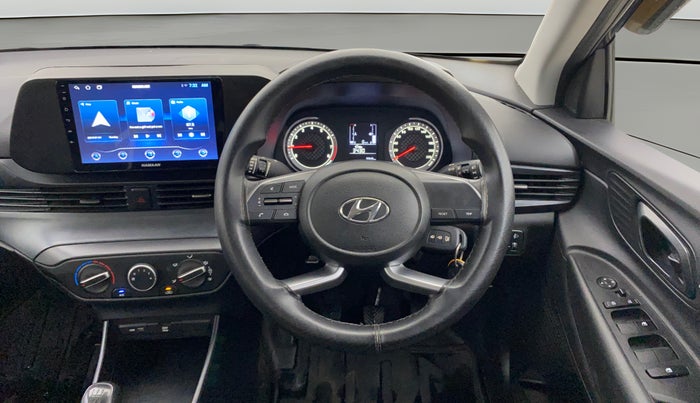 2022 Hyundai NEW I20 MAGNA 1.2 MT, Petrol, Manual, 9,348 km, Steering Wheel Close Up