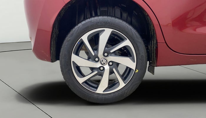 2022 Toyota Glanza V AMT, Petrol, Automatic, 42,590 km, Right Rear Wheel