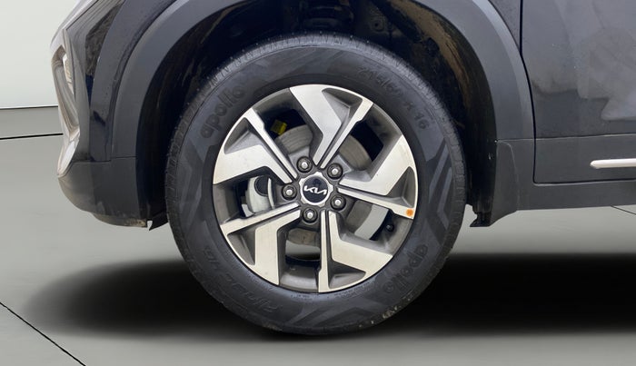 2023 KIA SONET HTX 1.0 DCT, Petrol, Automatic, 6,700 km, Left Front Wheel