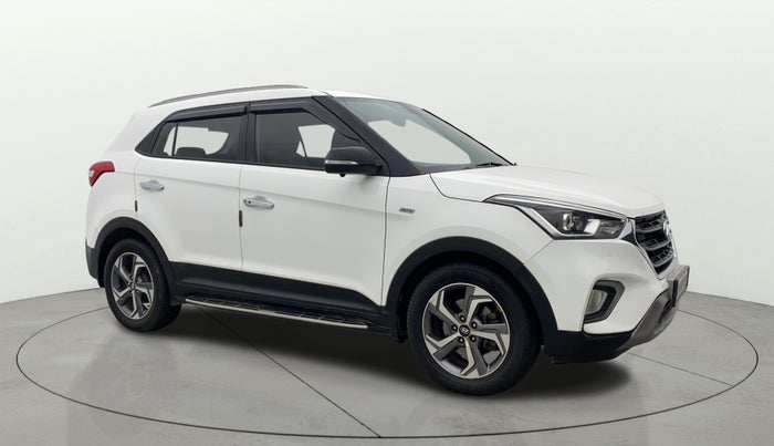 2019 Hyundai Creta SX AT 1.6 DIESEL, Diesel, Automatic, 92,517 km, Right Front Diagonal