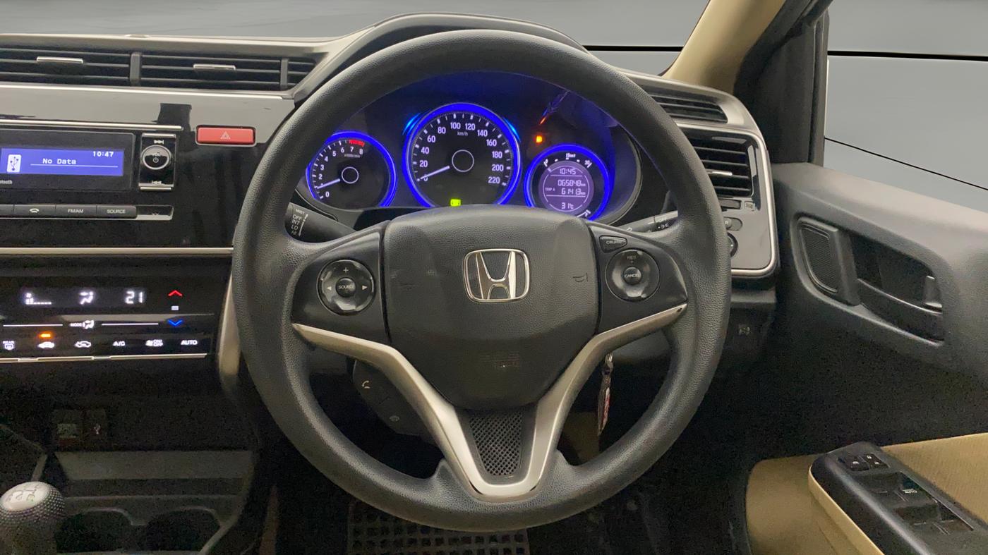 2015 Honda City 1.5L I-VTEC SV, Petrol, Manual, 65,827 km, Steering Wheel Close Up