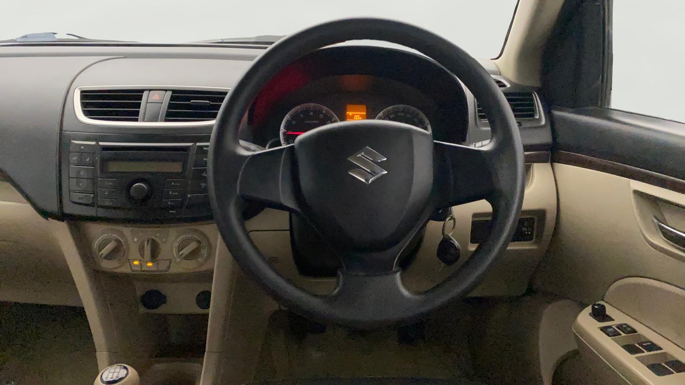 2013 Maruti Swift Dzire VXI, Petrol, Manual, 48,788 km, Steering Wheel Close Up