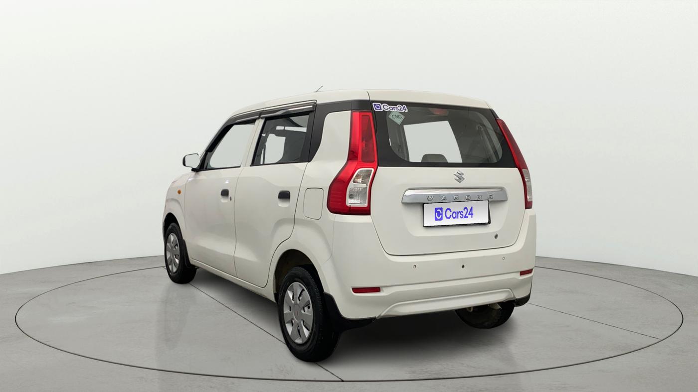 2020 Maruti New Wagon-R LXI CNG (O) 1.0, CNG, Manual, 77,258 km, Left Back Diagonal