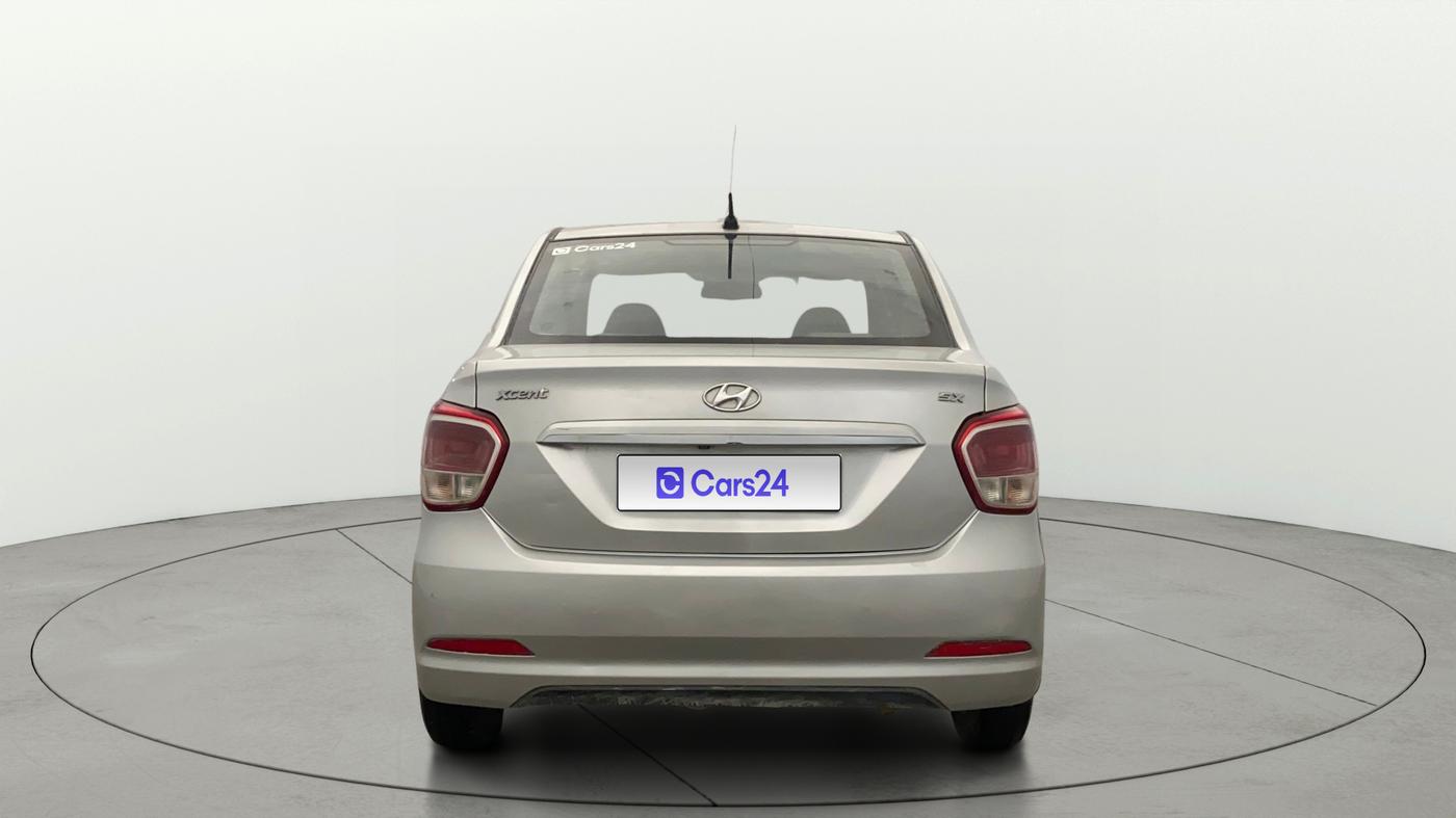 2016 Hyundai Xcent SX 1.2, CNG, Manual, 1,10,897 km, Back/Rear