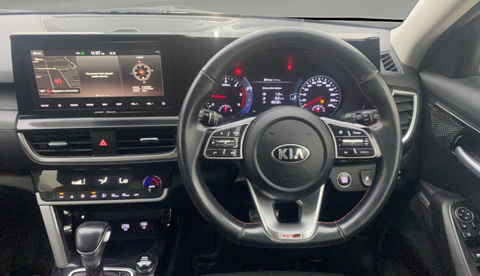 2021 KIA SELTOS GTX PLUS AT 1.5 DIESEL, Diesel, Automatic, 73,823 km, Steering Wheel Close Up