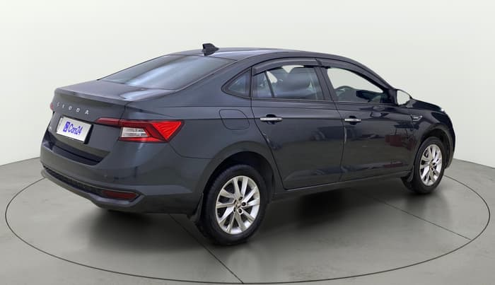 2024 Skoda SLAVIA AMBITION 1.0L TSI AT, Petrol, Automatic, 28,510 km, Right Back Diagonal