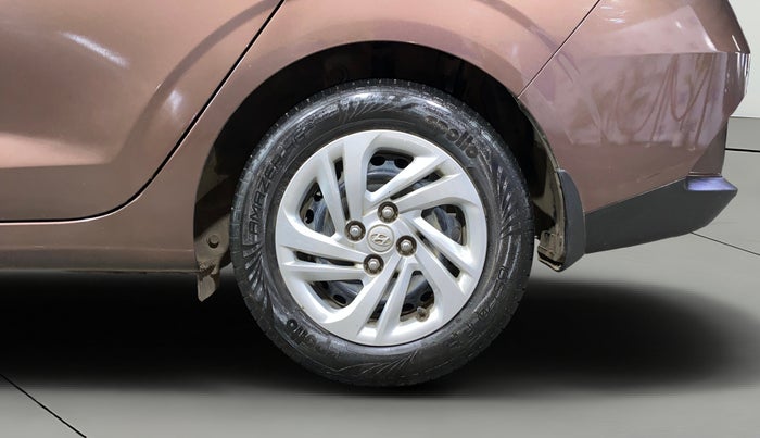 2022 Hyundai AURA S 1.2, CNG, Manual, 52,318 km, Left Rear Wheel