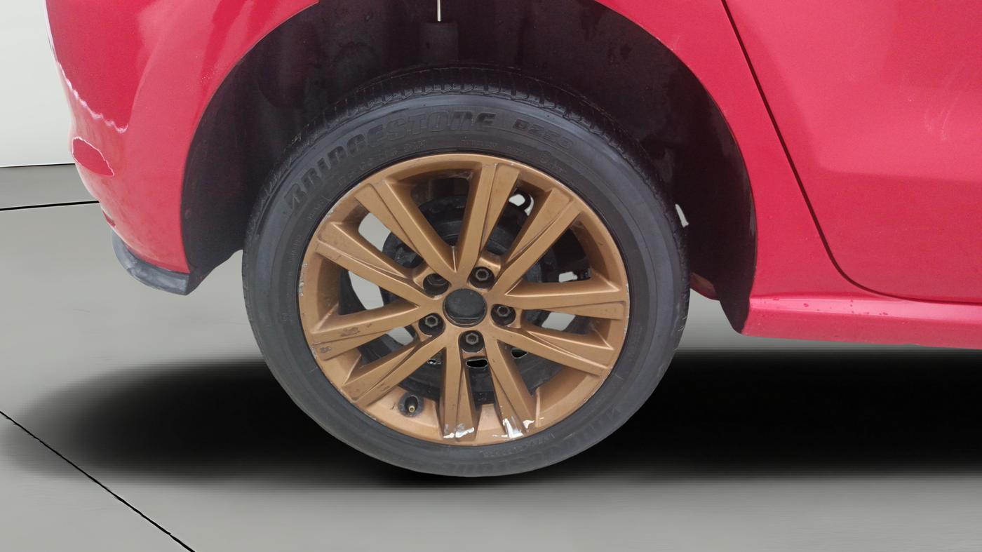 2015 Volkswagen Polo GT TSI AT, Petrol, Automatic, 1,00,034 km, Right Rear Wheel