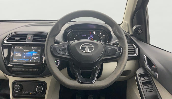 2023 Tata TIGOR XZ PLUS CNG, CNG, Manual, 35,101 km, Steering Wheel Close Up