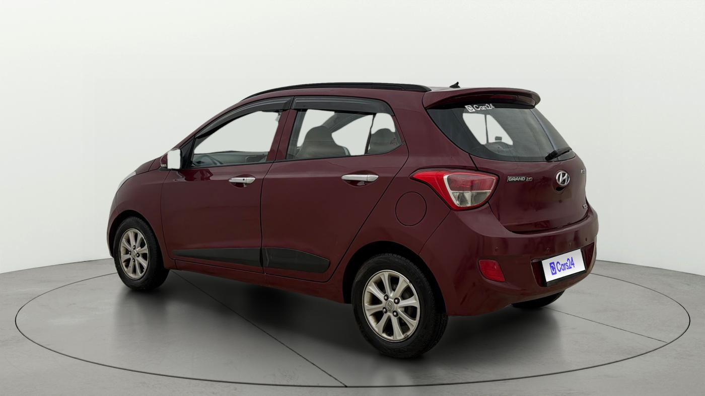 2016 Hyundai Grand i10 ASTA AT 1.2 KAPPA VTVT, Petrol, Automatic, 93,379 km, Left Back Diagonal