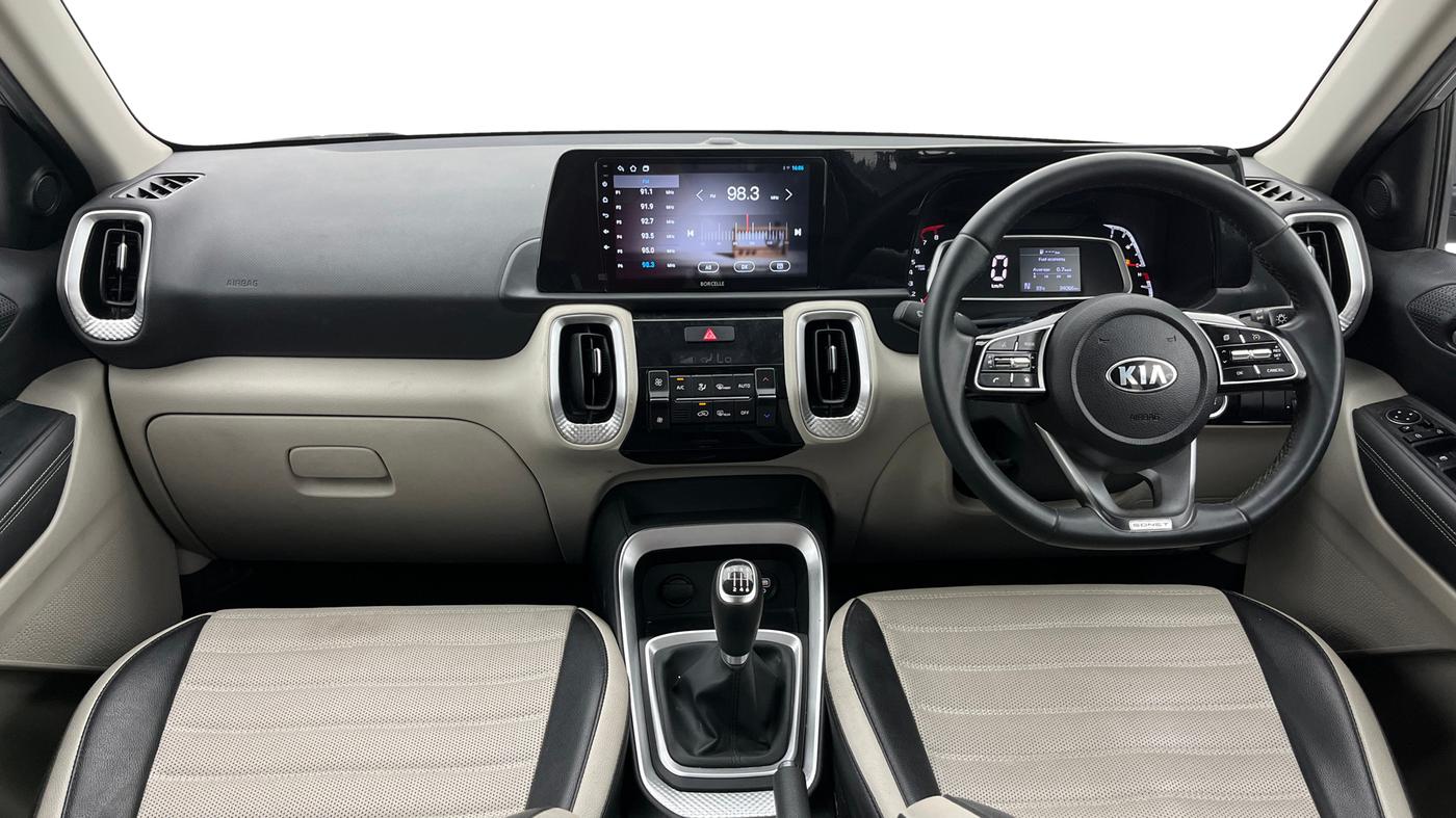 2020 KIA SONET HTX 1.0 IMT, Petrol, Manual, 34,064 km, Dashboard