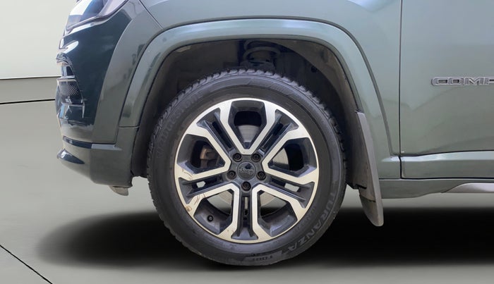 2021 Jeep Compass MODEL S (O) 1.4 PETROL DCT, Petrol, Automatic, 64,253 km, Left Front Wheel