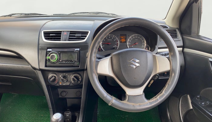 2014 Maruti Swift VXI, Petrol, Manual, 77,790 km, Steering Wheel Close Up