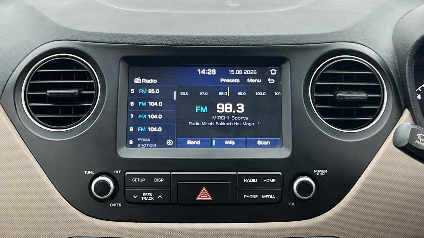 2017 Hyundai Grand i10 SPORTZ AT 1.2 KAPPA VTVT, Petrol, Automatic, 69,745 km, Air Conditioner