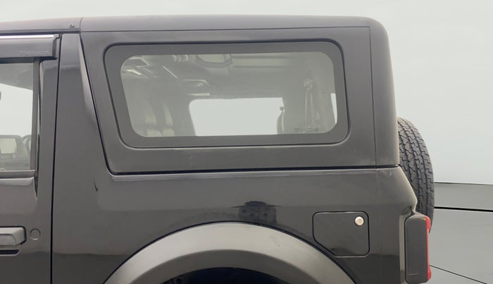 2023 Mahindra Thar LX PETROL HT 4WD AT, Petrol, Automatic, 7,618 km, LHS Rear Door