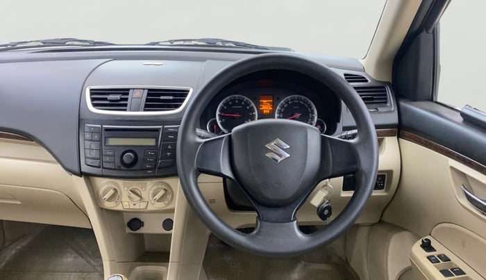 2014 Maruti Swift Dzire VXI, Petrol, Manual, 56,486 km, Steering Wheel Close Up