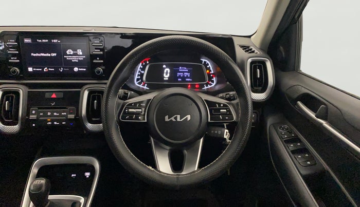 2023 KIA SONET HTK PLUS 1.2, Petrol, Manual, 17,883 km, Steering Wheel Close Up