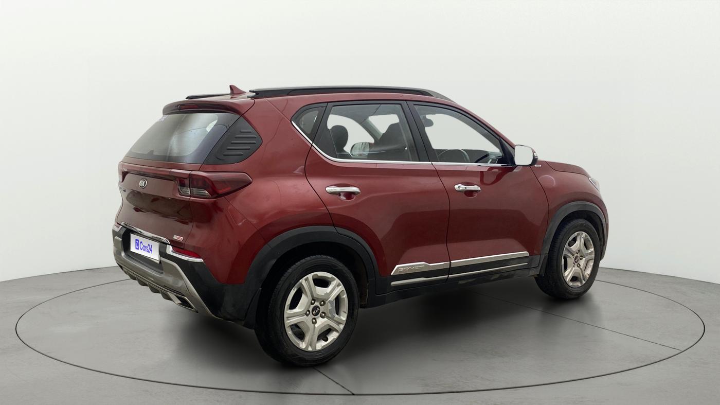 2020 KIA SONET HTX 1.0 IMT, Petrol, Manual, 1,18,575 km, Right Back Diagonal