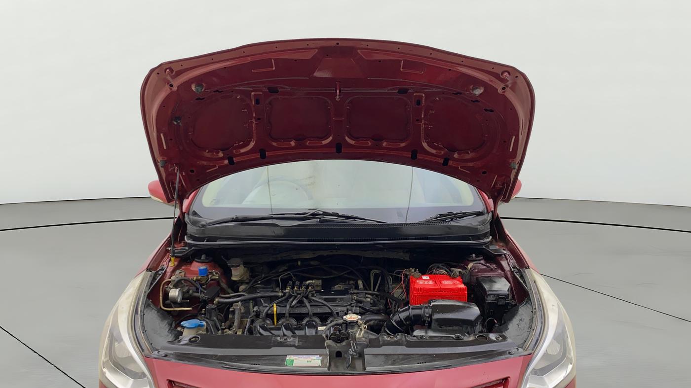 2017 Hyundai Verna FLUIDIC 4S 1.4 VTVT, CNG, Manual, 1,23,456 km, Open Bonet