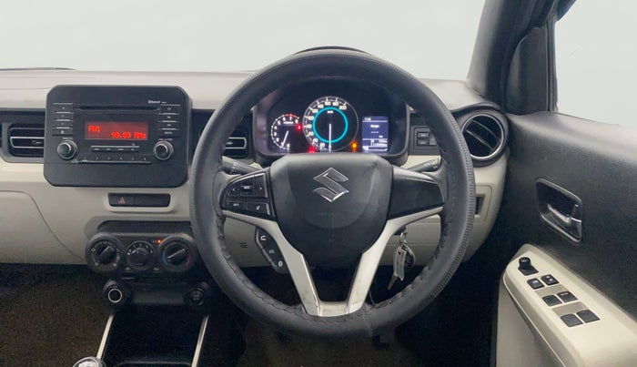 2017 Maruti IGNIS DELTA 1.2, Petrol, Manual, 1,13,927 km, Steering Wheel Close Up
