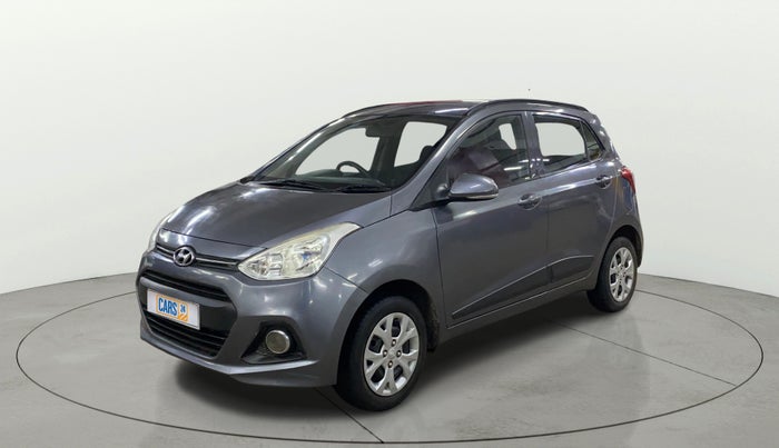 2016 Hyundai Grand i10 SPORTZ 1.2 KAPPA VTVT, Petrol, Manual, 36,185 km, Left Front Diagonal