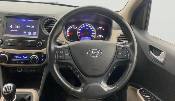 2019 Hyundai Grand i10 ASTA 1.2 KAPPA VTVT, Petrol, Manual, 35,158 km, Steering Wheel Close Up