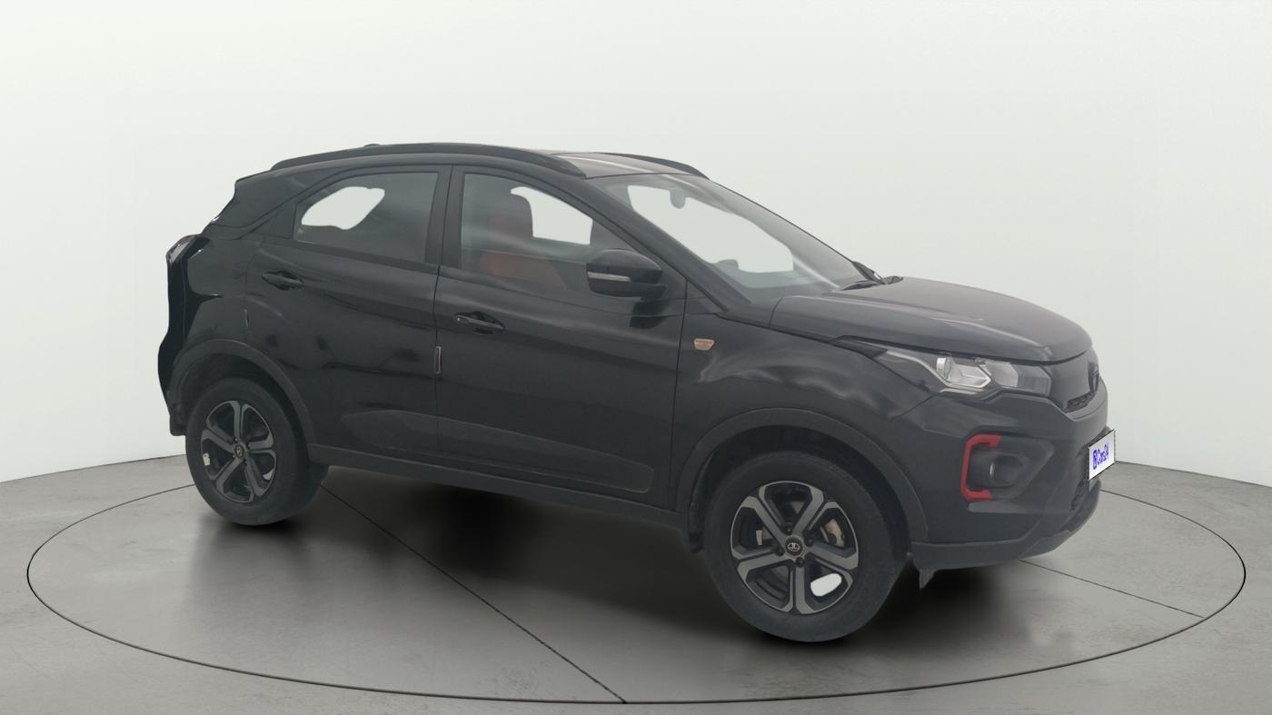 2023 Tata NEXON XZA PLUS LUX SUNROOF RED DARK PETROL, Petrol, Automatic, 29,740 km, SRP