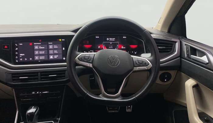 2022 Volkswagen VIRTUS GT PLUS TSI 1.5 EVO DSG, Petrol, Automatic, 1,06,421 km, Steering Wheel Close Up