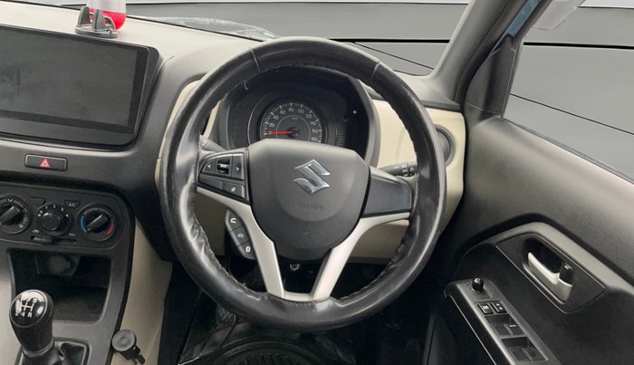 2019 Maruti New Wagon-R VXI 1.2, Petrol, Manual, 42,355 km, Steering Wheel Close Up