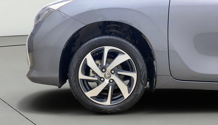 2023 Toyota Glanza G AMT, Petrol, Automatic, 12,325 km, Left Front Wheel