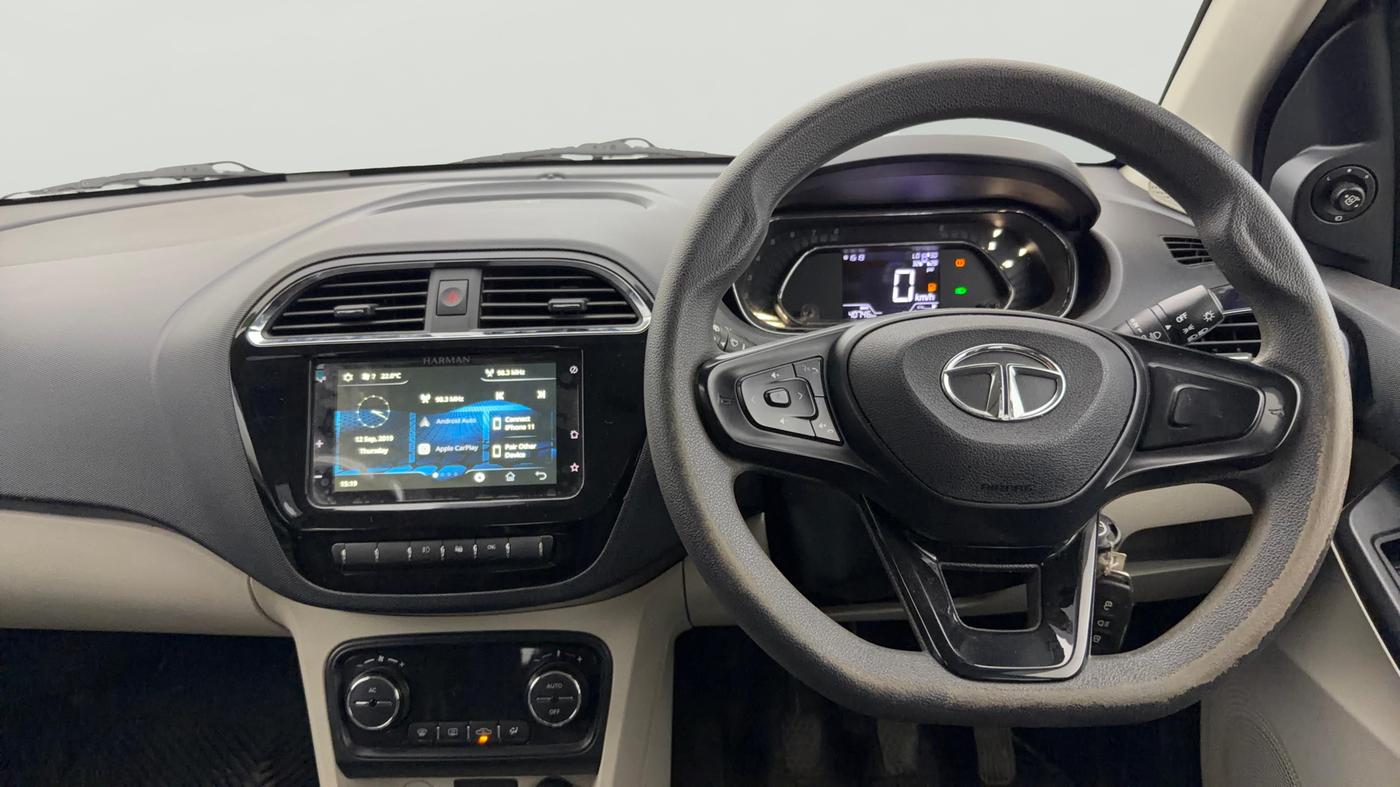 2023 Tata Tiago XZ PLUS CNG, CNG, Manual, 40,685 km, Steering Wheel Close Up