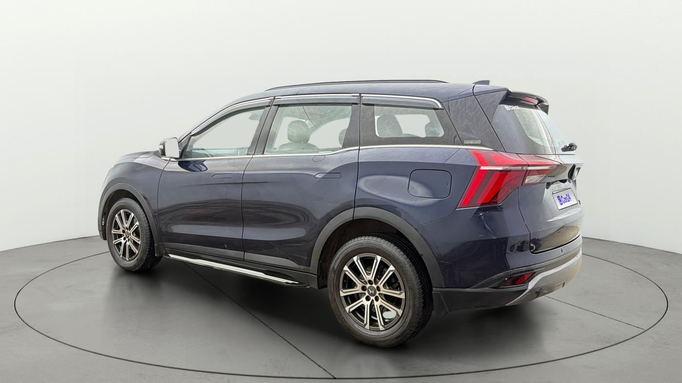 2022 Mahindra XUV700 AX 7 P AT 7 STR, Petrol, Automatic, 63,285 km, Left Back Diagonal