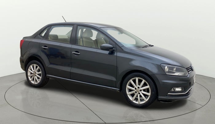 2018 Volkswagen Ameo HIGHLINE PLUS 1.5L AT 16 ALLOY, Diesel, Automatic, 1,09,788 km, Right Front Diagonal